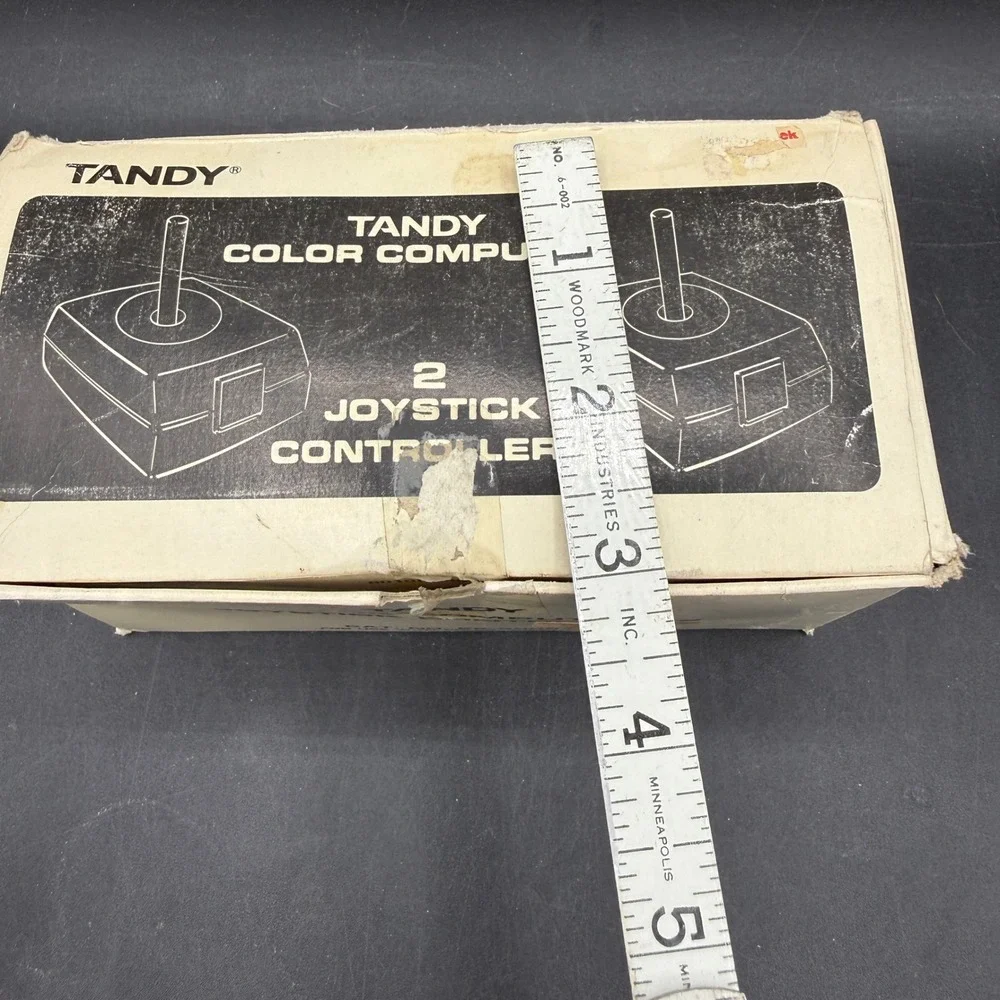 Vintage Tandy Joystick Controllers for Color Computer 26-3008A Untested